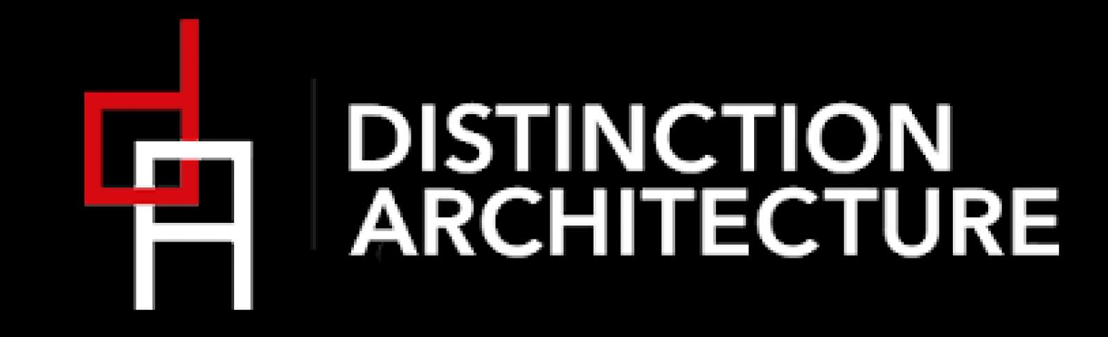 Conception de plan Distinction Architecture Québec Logo